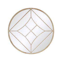 Charles Bentley Lisbon Round Garden Mirror Weather Resistant - thumbnail 6