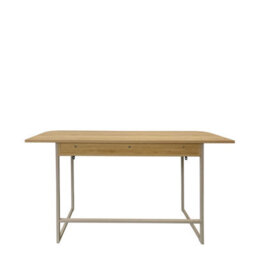 Wyld Haus Cape Town 2-Shelf Natural Oak Console Table 1400X400X770mm - thumbnail 6