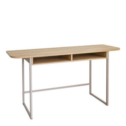 Wyld Haus Cape Town 2-Shelf Natural Oak Console Table 1400X400X770mm - thumbnail 3