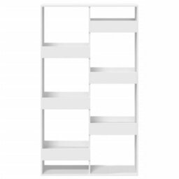 Berkfield Classic Room Divider White 100X33X175 Cm Engineered Wood - thumbnail 4