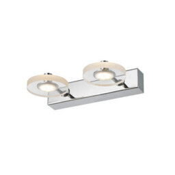 Luminosa Lighting Luminosa Modern Led Wall Lamp Chrome, Warm White 3000K 420Lm