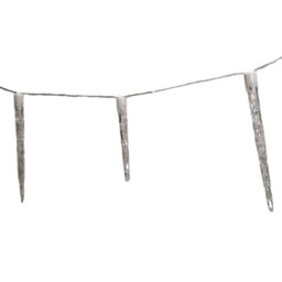 Samuel Alexander 2.7M Set Of 10 Battery Operated In-Lit Christmas Icicle Lights With 40 Cool White Leds - thumbnail 3