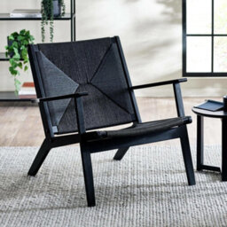 Oakham Premium Stylish Icaria Accent Chair In Oak - thumbnail 2