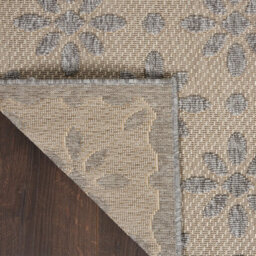 Cream Outdoor Rug, Optical/ (3D) Abstract Stain-Resistant Rug For Patio Decks, Modern Area Rug-122Cm X 183Cm - thumbnail 9