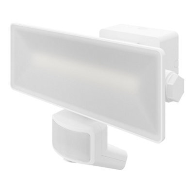 GoodHome Davern Awl1022-Iw White Mains-Powered Cool White Outdoor Led Pir Floodlight 3000Lm - image 1