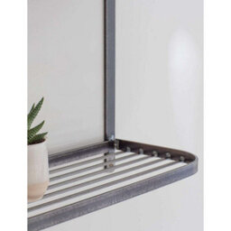 Garden Trading Steel Wall Double Shelf 40X70X20.5Cm - thumbnail 4