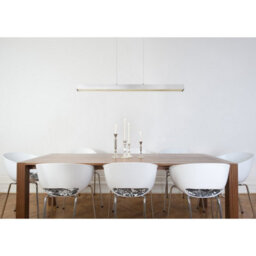 Luminosa Lighting Luminosa Ethan Bar Pendant Ceiling Light Aluminium Brushed Led Dimmable 2700-6000K Touch Dimmer - thumbnail 7