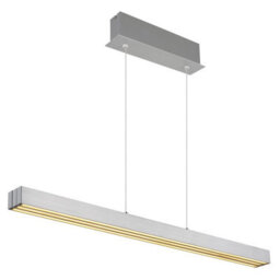 Luminosa Lighting Luminosa Ethan Bar Pendant Ceiling Light Aluminium Brushed Led Dimmable 2700-6000K Touch Dimmer - thumbnail 5