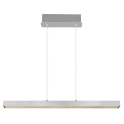 Luminosa Lighting Luminosa Ethan Bar Pendant Ceiling Light Aluminium Brushed Led Dimmable 2700-6000K Touch Dimmer - thumbnail 3