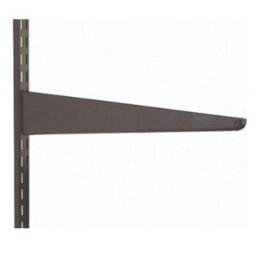 Charles Watson Brown Twin Slot Uprights 1000mm Wall Mounted Adjustable Shelving Rail - thumbnail 2