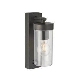 Luminosa Lighting Luminosa Hayden Pir Outdoor Wall Automatic Anthracite Grey Ip44 - thumbnail 3