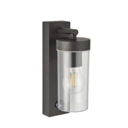 Luminosa Lighting Luminosa Hayden Pir Outdoor Wall Automatic Anthracite Grey Ip44 - thumbnail 4