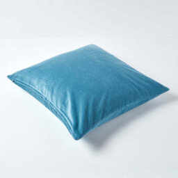 Homescapes Blue Velvet Cushion Cover, 60 X 60 Cm - thumbnail 3