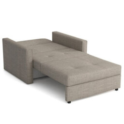 Viva Bis I Armchair With Sleeping Function Storage Container Wooden Frame 103X85X98Cm Melange Turquoise - thumbnail 4