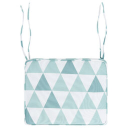 Beliani Set Of 6 Garden Chair Cushions Tolve 39 X 31 Cm Light Blue - thumbnail 5