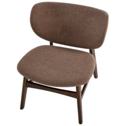 Beliani Traditional Armchair Day Boucle Taupe - thumbnail 7