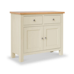 Farro Cream Small Sideboard Fully Assembled - By Roseland Furniture
