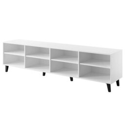 Etna 200 Cm Contemporary Tv Cabinet And Sideboard For Modern Interiors Black - thumbnail 3