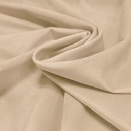 Luxury Living Velvet Blackout Ring Top Curtains Cream - thumbnail 5