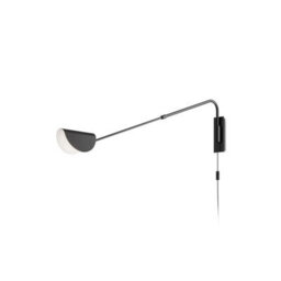 Luminosa Lighting Luminosa Maytoni Mollis Modern Wall Lamp Black G9 - thumbnail 4