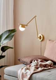 Nordlux Contina Metal Wall Light  Brass,plug In Or Mains - thumbnail 5
