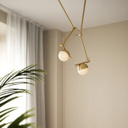 Nordlux Contina Metal Wall Light  Brass,plug In Or Mains - thumbnail 1