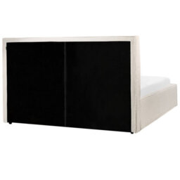 Beliani Ottoman Bed Boucle Moissac 160 X 200 Cm (Eu King Size) Off-White - thumbnail 8