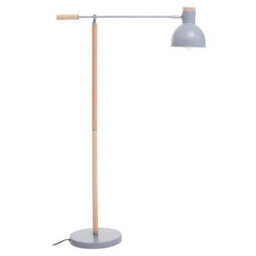 Orsina Matte Grey Floor Lamp, Adjustable Height Office Lamp, Easy-To-Use Lamp Floor, Focused Lighting Bedroom Lamp - thumbnail 3