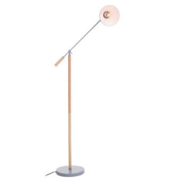 Orsina Matte Grey Floor Lamp, Adjustable Height Office Lamp, Easy-To-Use Lamp Floor, Focused Lighting Bedroom Lamp - thumbnail 2