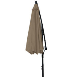 Sundaze 3M Taupe Garden Banana Parasol Cantilever Umbrella Hanging Patio Shade - thumbnail 7