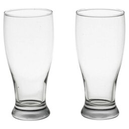 Queensway Home and Dining Set Of 4 Classic 20Oz Brotto Tulip Pint Glasses Pub Style Drinking Glasses - thumbnail 5