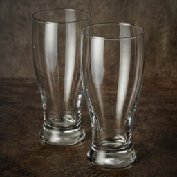 Queensway Home and Dining Set Of 4 Classic 20Oz Brotto Tulip Pint Glasses Pub Style Drinking Glasses - thumbnail 4