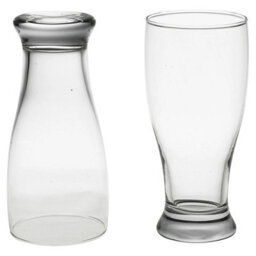 Queensway Home and Dining Set Of 4 Classic 20Oz Brotto Tulip Pint Glasses Pub Style Drinking Glasses - thumbnail 8