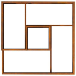 Berkfield Garden Planter Brown 80 X 80 X 50 Cm Weathering Steel - thumbnail 9