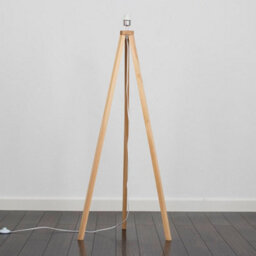 Valuelights Barbro Light Wood Tripod Floor Lamp Base - thumbnail 4