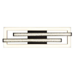 Luminosa Lighting Luminosa Highway Integrated Led Semi Flush Ceiling Light Matt Black 2X Led 4000K - thumbnail 4