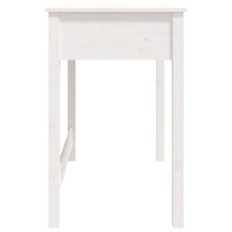 Vidaxl Desk With Drawers White 100X50X78 Cm Solid Wood Pine Desks - thumbnail 8