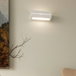 Luminosa Lighting Luminosa 1 Light Ceramic Flush Wall Light White, E27 - thumbnail 7