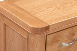 Buttercup Farm Bologna 3 Over 4 Chest Of Drawers - D40 X W125 X H787 Cm - Oak - thumbnail 4