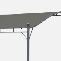 Sweeek - Roof Cover For Pergola, Brestum Grey 250X300X300 Cm - Roof Cover For 3X2.5M Pergola - thumbnail 2
