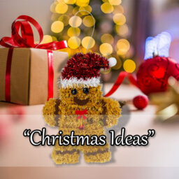 Christmas Decoration Tinsel Gingerbread Man X 1 11Cm X 16Cm Gingerbread Man - thumbnail 5