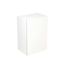 Kitchen Kit Wall Unit 500mm W/ Slab Cabinet Door - Super Matt White - thumbnail 1