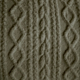 OHS Fleece Duvet Cover Set Cable Knit Warm Reversible Quilt Supersoft Warm Bedding - thumbnail 6