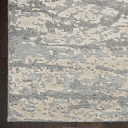 Beige Modern Wool Luxurious Easy To Clean Handmade Abstract Optical/ (3D) Dining Room Bedroom And Living Room Rug -168Cm X 226Cm - thumbnail 6