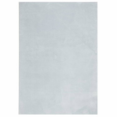 Berkfield Modern Rug Huarte Short Pile Soft And Washable Blue 140X200 Cm