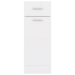 Vidaxl Drawer Bottom Cabinet Lyon White 30X46X81.5 Cm Engineered Wood - thumbnail 7