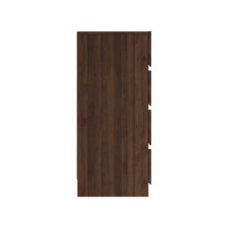Gfw Catania 4 Drawer Chest Royal Walnut - thumbnail 7