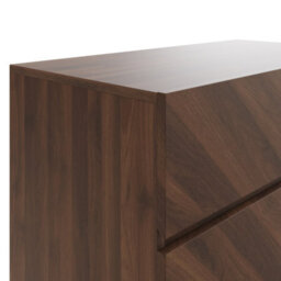 Gfw Catania 4 Drawer Chest Royal Walnut - thumbnail 6