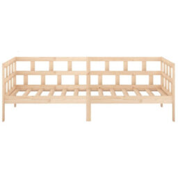 Berkfield Day Bed Solid Wood Pine 90X200 Cm - thumbnail 8