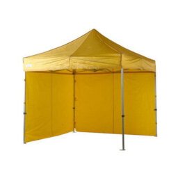 3M X 3M Heavy Duty Gazebo - Yellow - thumbnail 1